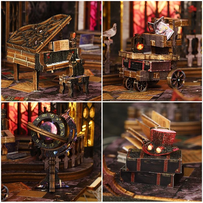 William Castle DIY Book Nook Kit - DIYION