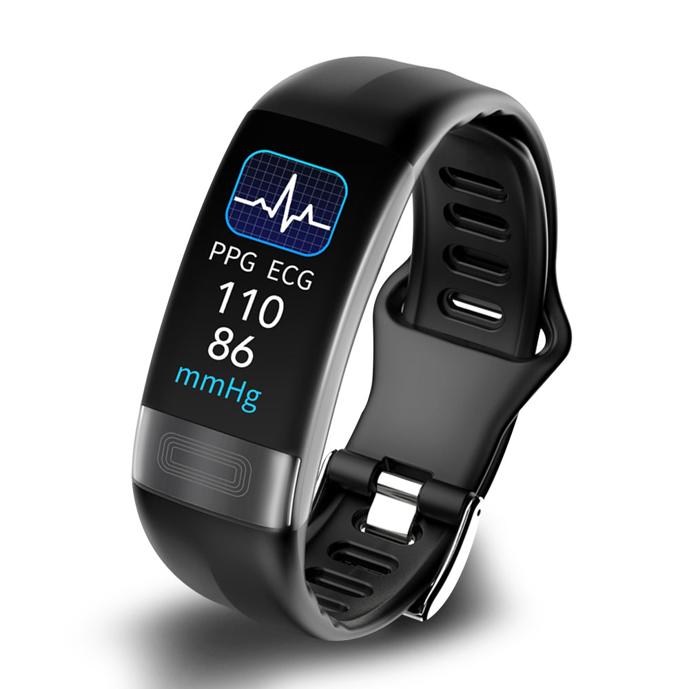 Diyion smartwatch health tracker with ECG heart rate blood pressure and sleep monitoring on wrist