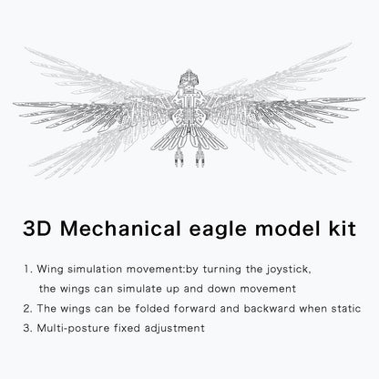Diyion | Majestic 3D Metal Mechanical Eagle Model Kit