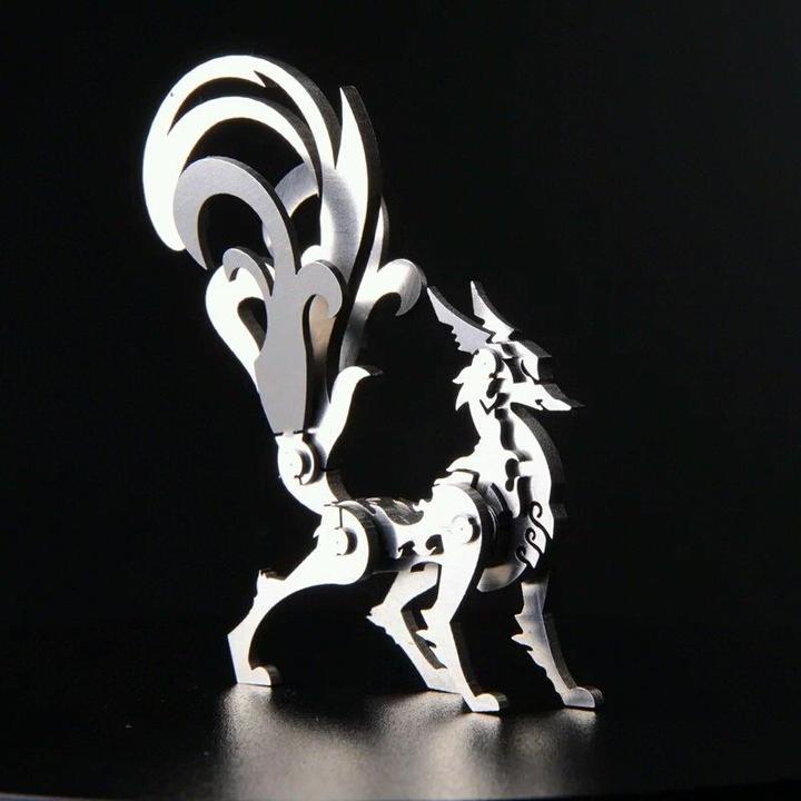 DIYION™ | NINE TAIL FOX Steel Warcraft 3D Metal Puzzle