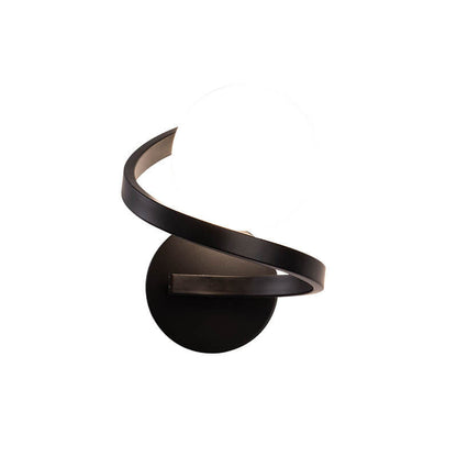 CurveLuxe – Sleek Iron Arch Wall Light