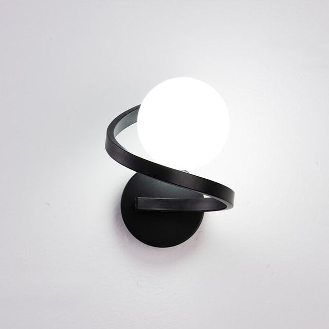 CurveLuxe – Sleek Iron Arch Wall Light