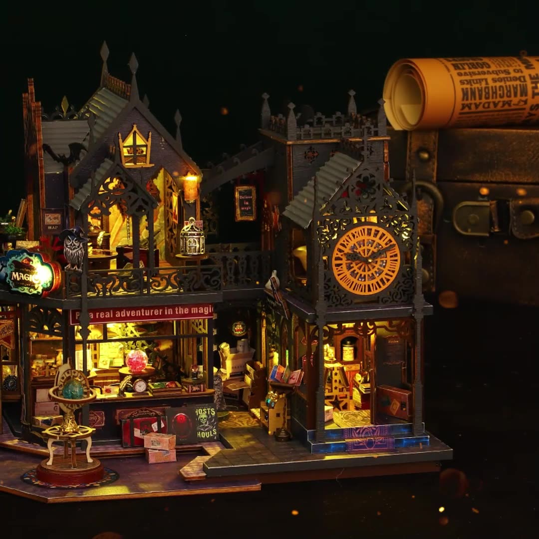 Diyion | Holo Magic City DIY Miniature House