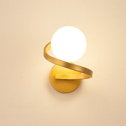 CurveLuxe – Sleek Iron Arch Wall Light