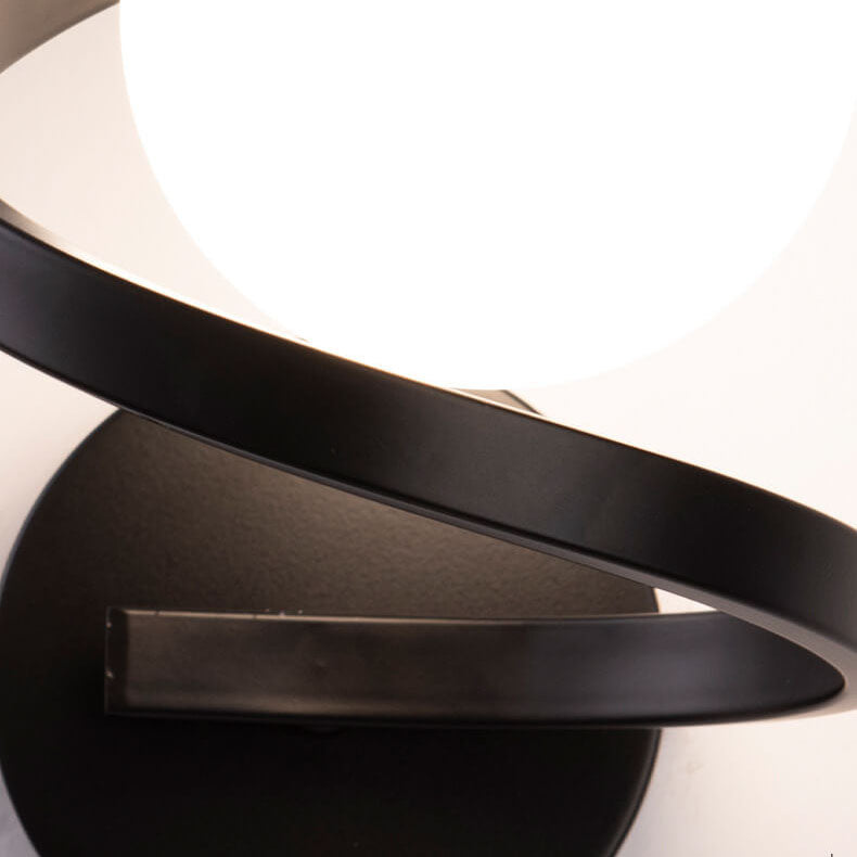 CurveLuxe – Sleek Iron Arch Wall Light