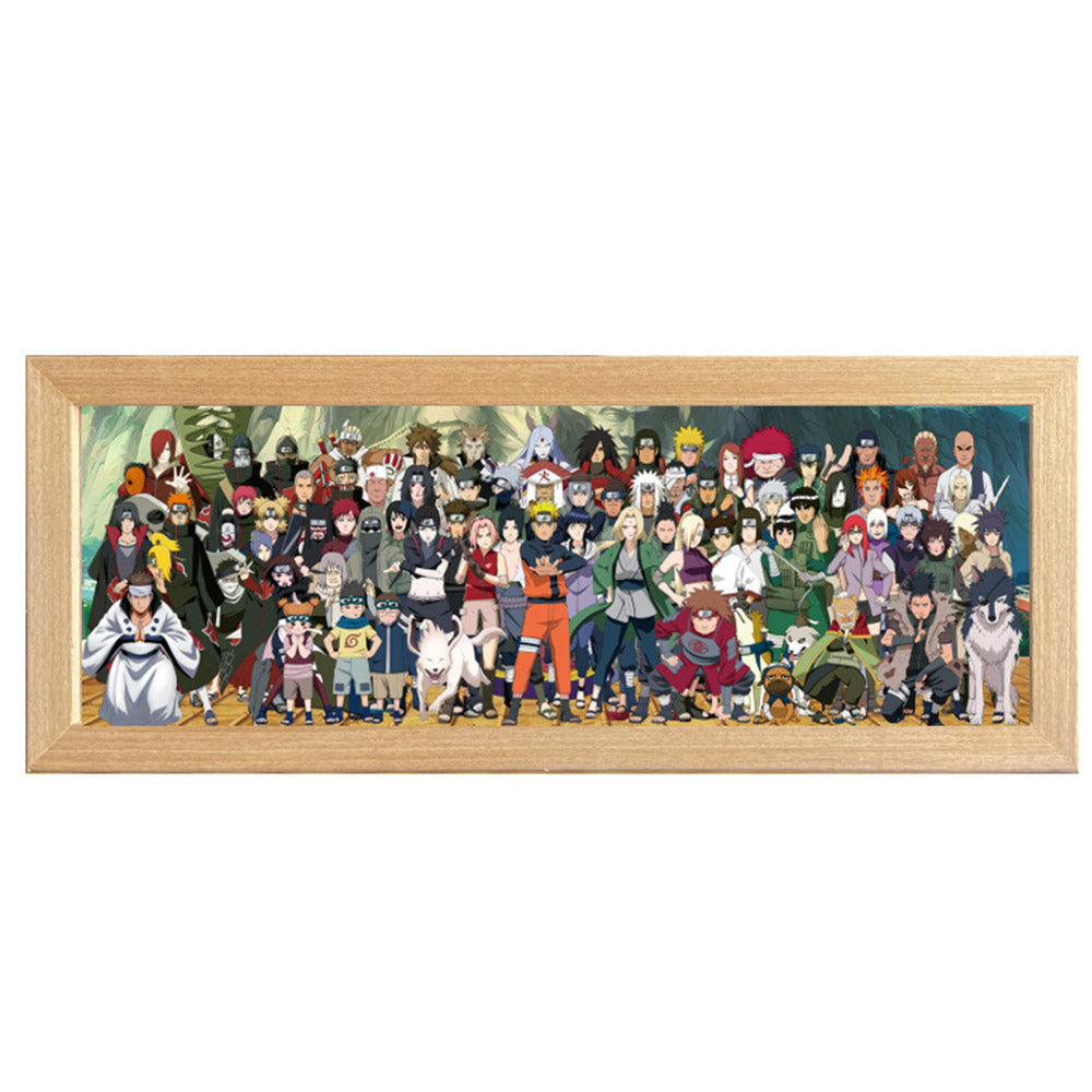 Anime Legends Acrylic Family Photo (LED Light) - Diyion