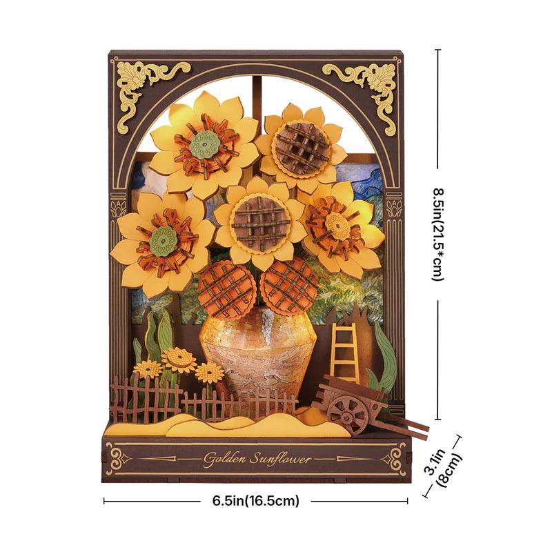 Diyion™ | Eternal Sunshine 3D Wooden Puzzle Night Light - Diyion