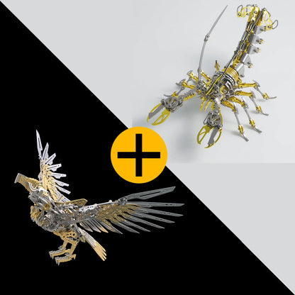 Diyion | Majestic 3D Metal Mechanical Eagle Model Kit