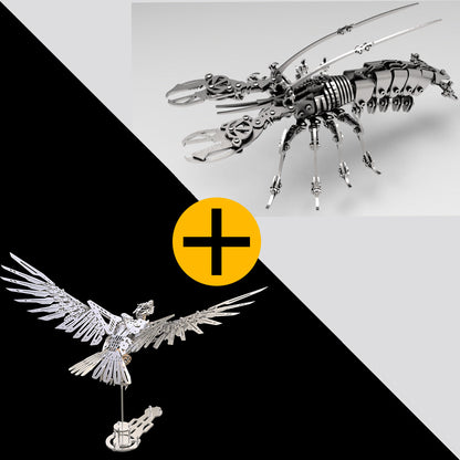 Diyion | Majestic 3D Metal Mechanical Eagle Model Kit
