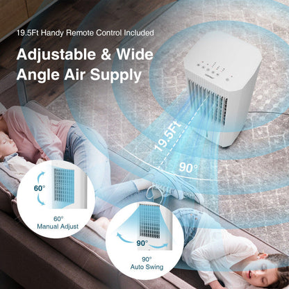 3-Mode Evaporative Air Cooler – Portable 3-in-1 Cooling Unit for Efficient Airflow | Easy Control | For Living Rooms & Workspaces