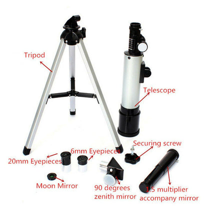 360x50mm Astronomical Telescope with 90x Zoom and Tripod
