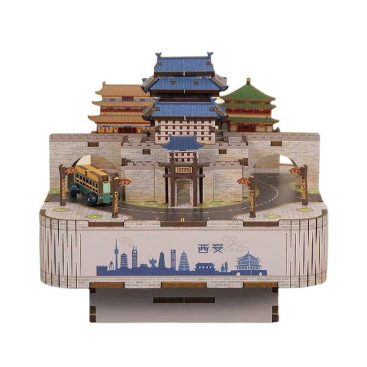 The Ancient City | DIY Music Box | 3D Wooden Puzzle - DIYION