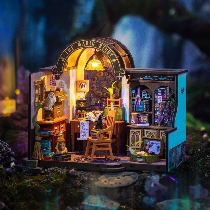 Diyion™ | Enchanted Wizard's Study DIY Miniature Kit - Diyion