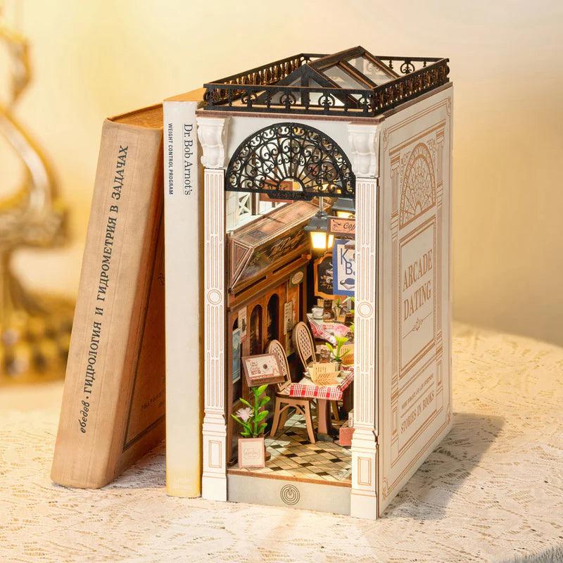 Diyion™ | Arcade Dating DIY Book Nook Shelf Insert Kit - Diyion