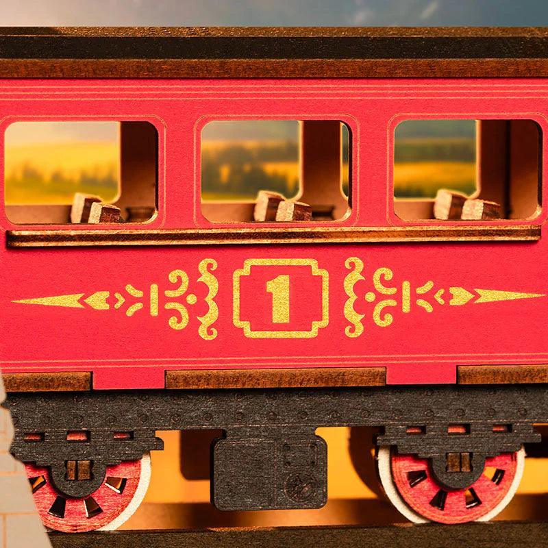 Diyion™ | Vintage Railway train Bookends - Diyion