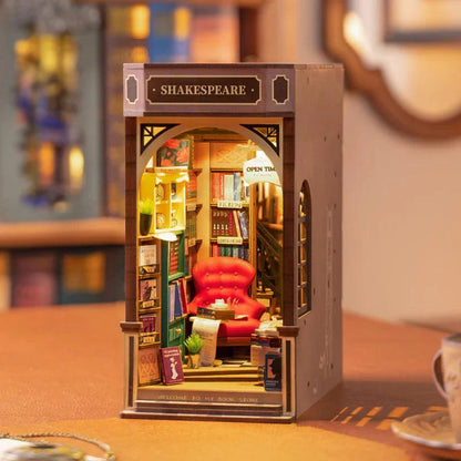 Diyion™ | Shakespeare Literary Haven Book Nook DIY Kit - Diyion