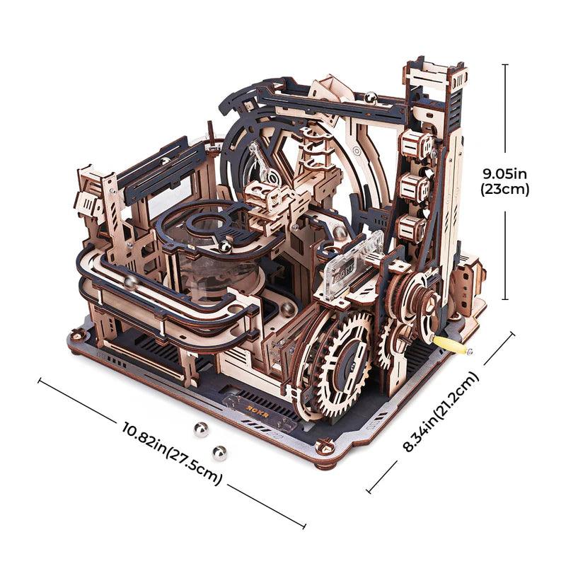 Diyion™ | Cosmic Marble Labyrinth - 3D Wooden Mechanical Model Kit - Diyion
