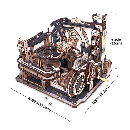 Diyion™ | Cosmic Marble Labyrinth - 3D Wooden Mechanical Model Kit - Diyion