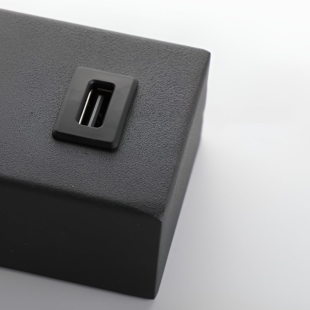 PowerLume – Modern LED Wall Lamp with Switch & USB Charging