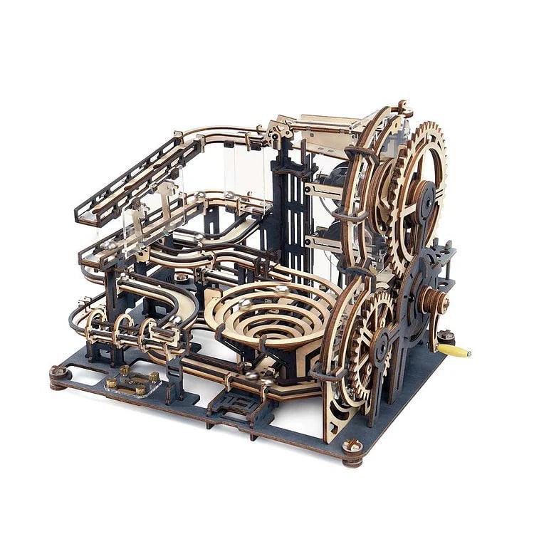 Diyion™ | Cosmic Marble Labyrinth - 3D Wooden Mechanical Model Kit - Diyion