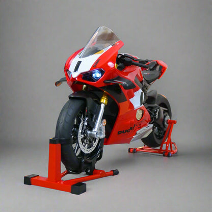 Premium 1/6 scale Ducati Panigale V4R alloy model with authentic racing details