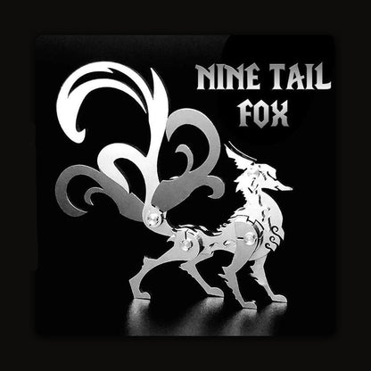 DIYION™ | NINE TAIL FOX Steel Warcraft 3D Metal Puzzle