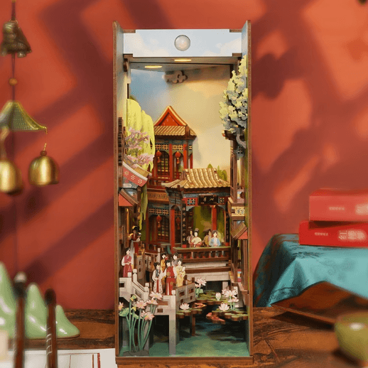 A Dream in Red Mansions DIY Book Nook Kit - DIYION