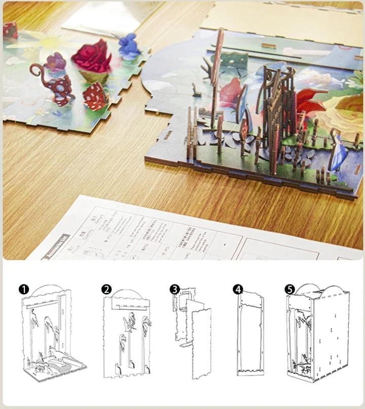 Alice's World DIY Book Nook Kit - DIYION
