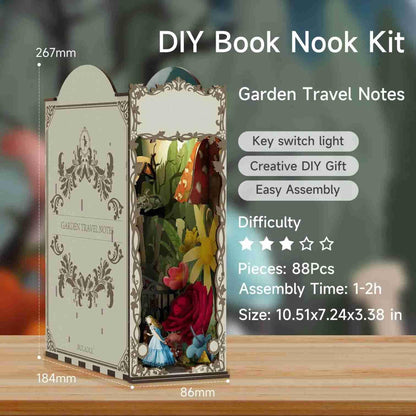 Alice's World DIY Book Nook Kit - DIYION