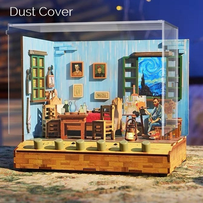 Van Gogh's Bedroom in Arles DIY Miniature House - DIYION
