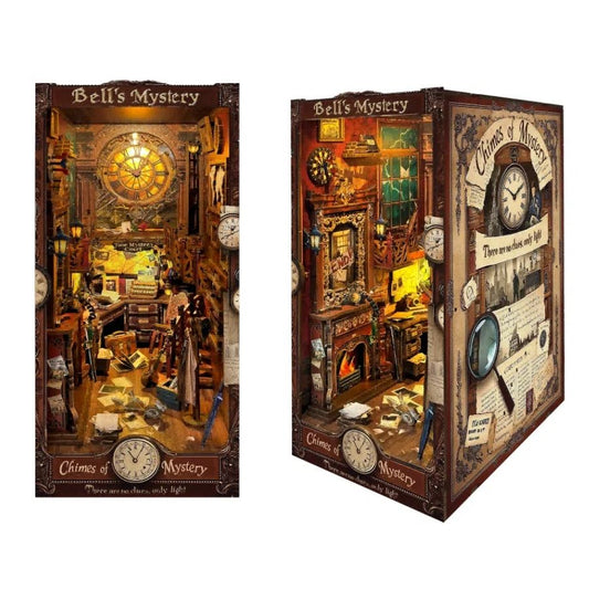 Bell's Mystery DIY Book Nook Shelf Insert - DIYION