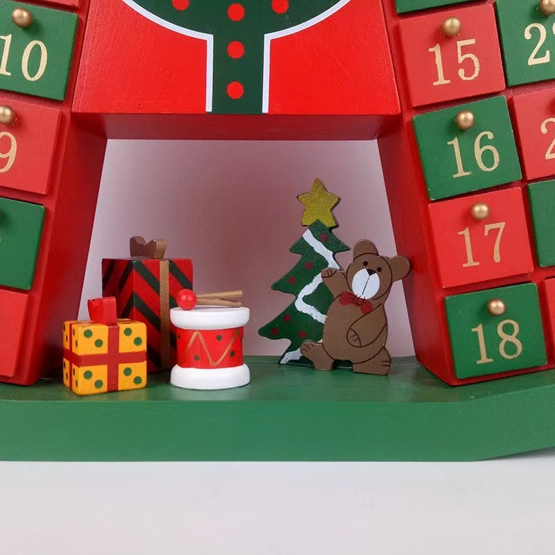 Santa Claus on Horse Christmas Advent Calendar - DIYION