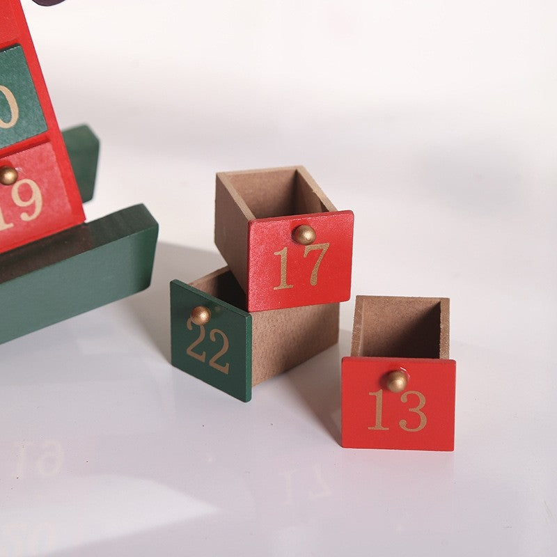 Santa Claus on Horse Christmas Advent Calendar - DIYION