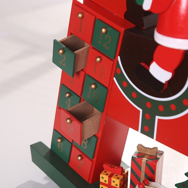 Santa Claus on Horse Christmas Advent Calendar - DIYION