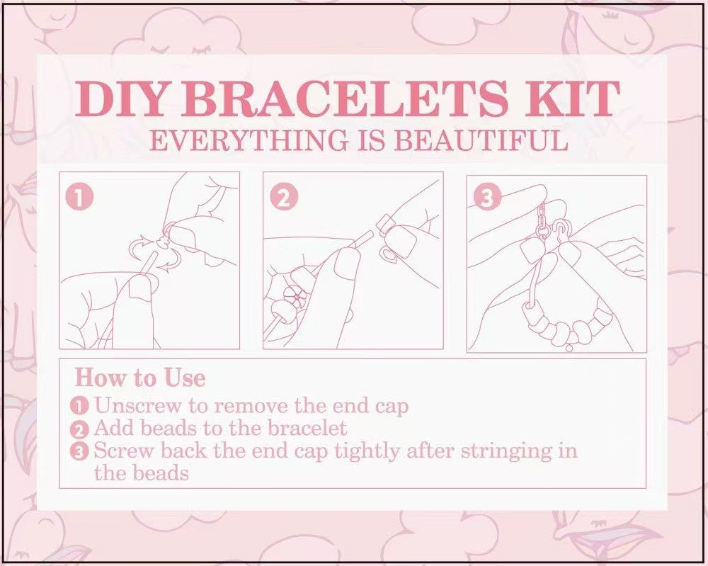 24 Days Christmas Countdown Advent Calendar Bracelet Set - DIYION