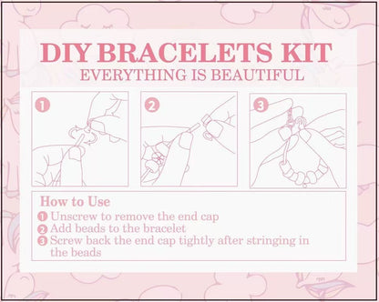 24 Days Christmas Countdown Advent Calendar Bracelet Set - DIYION