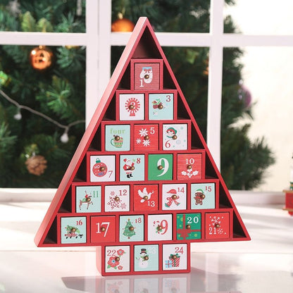 Advent Calendar Christmas Tree Countdown - DIYION