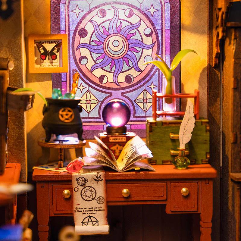 Diyion™ | Enchanted Wizard's Study DIY Miniature Kit - Diyion