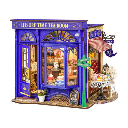 Diyion™ | Teatime Escapade DIY Miniature House Kit - Diyion