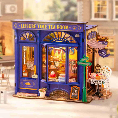 Diyion™ | Teatime Escapade DIY Miniature House Kit - Diyion