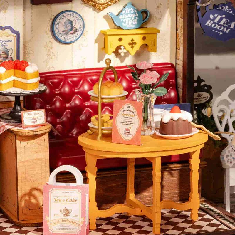 Diyion™ | Teatime Escapade DIY Miniature House Kit - Diyion