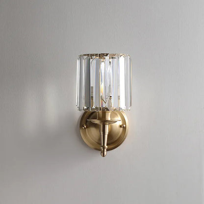 GlowVintage – Luxe Crystal Wall Lamp