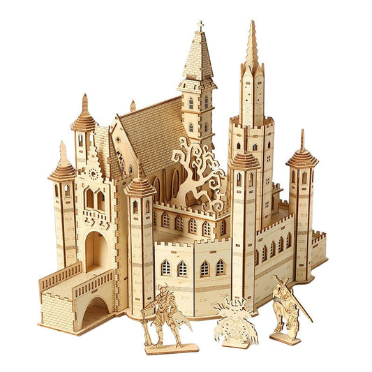 The Lost Castle | Architecture 3D Wooden Puzzle | Mechanical - DIYION