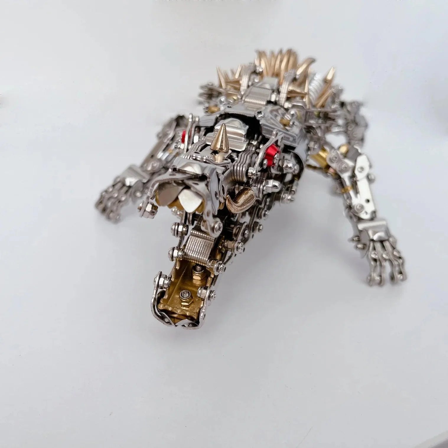 Diyion™ | Mechanical Crocodile Metal Sculpture - Diyion