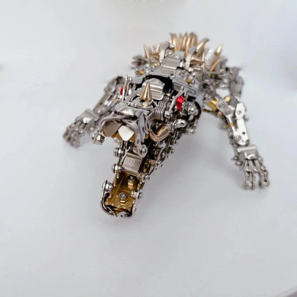 Diyion™ | Mechanical Crocodile Metal Sculpture - Diyion