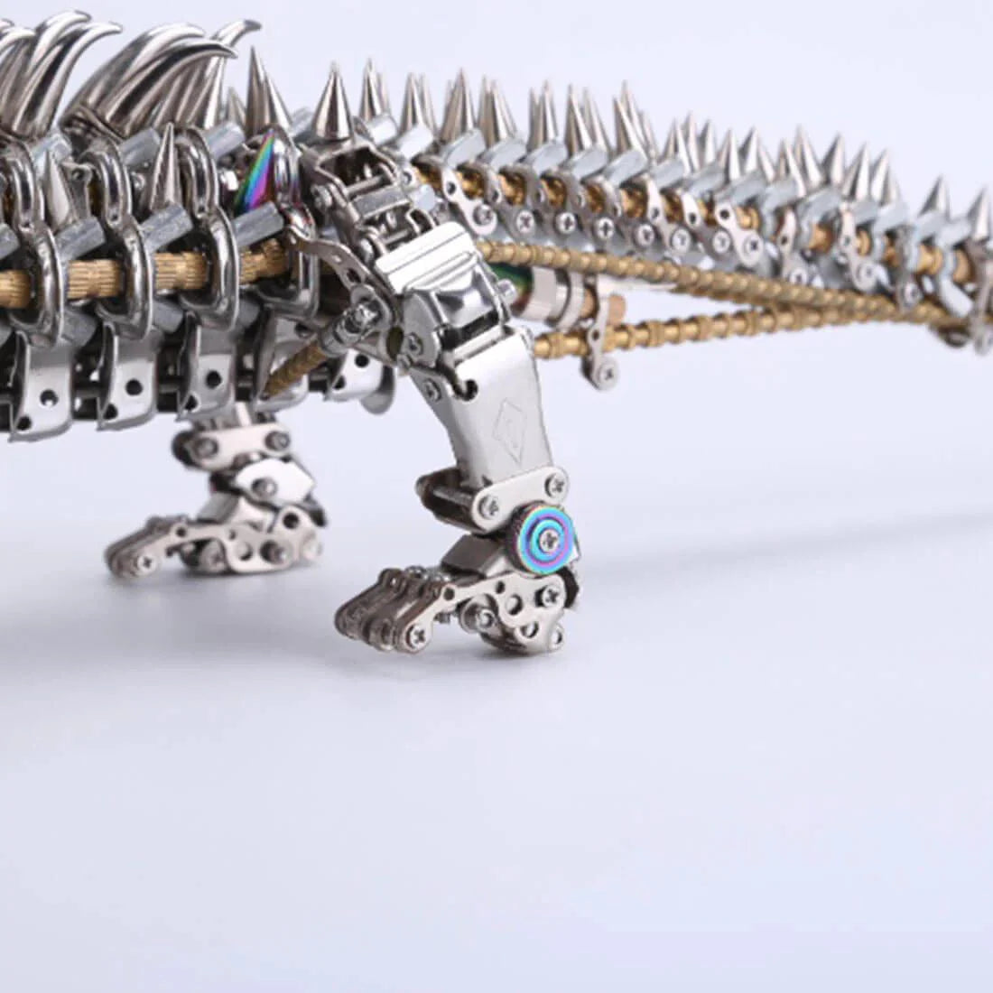 Diyion™ | Mechanical Crocodile Metal Sculpture - Diyion