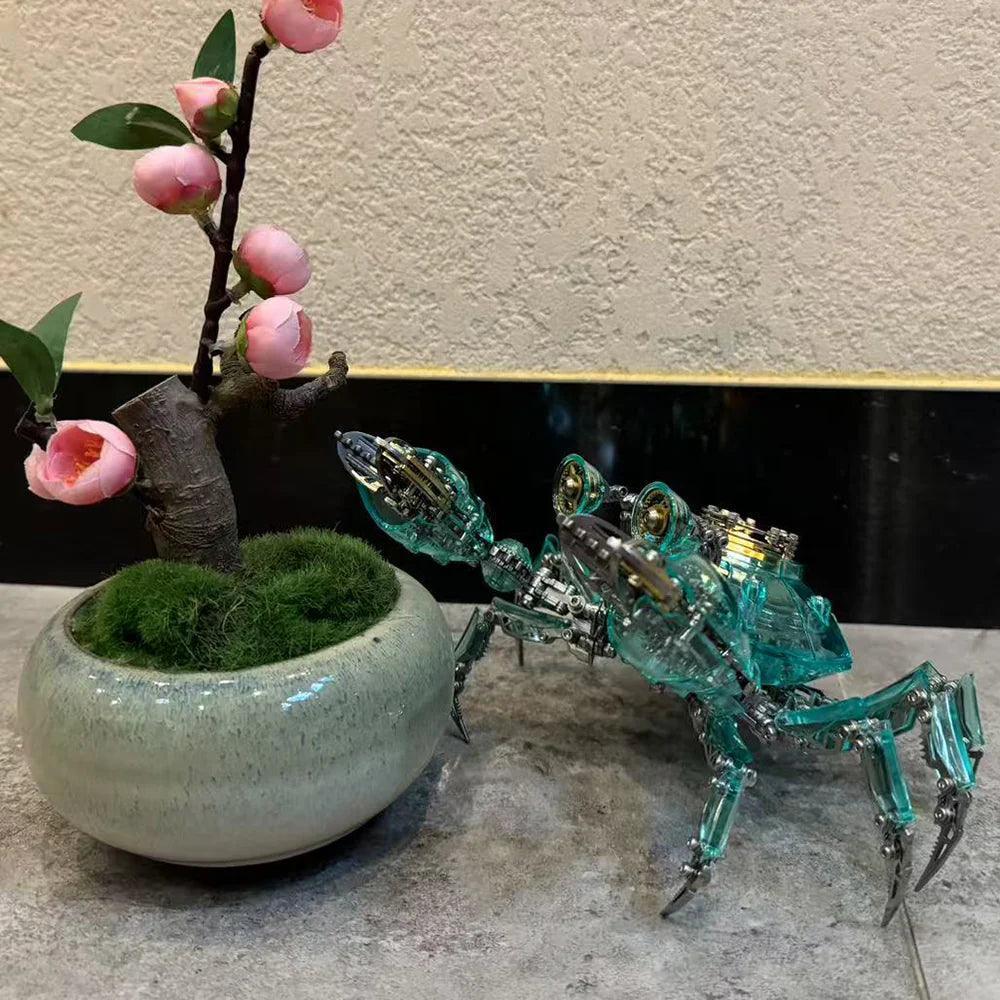 Diyion™ | Cybernetic Crab 3D Metal Model Kit - Diyion