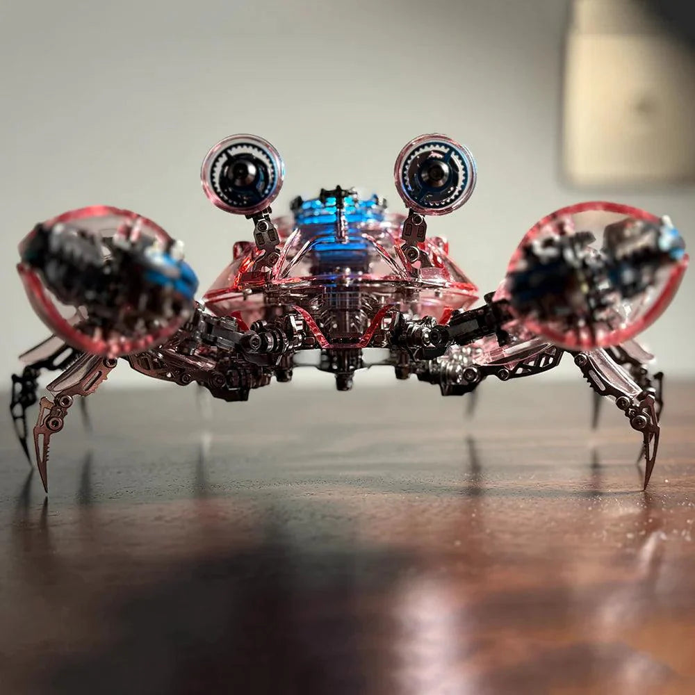 Diyion™ | Cybernetic Crab 3D Metal Model Kit - Diyion
