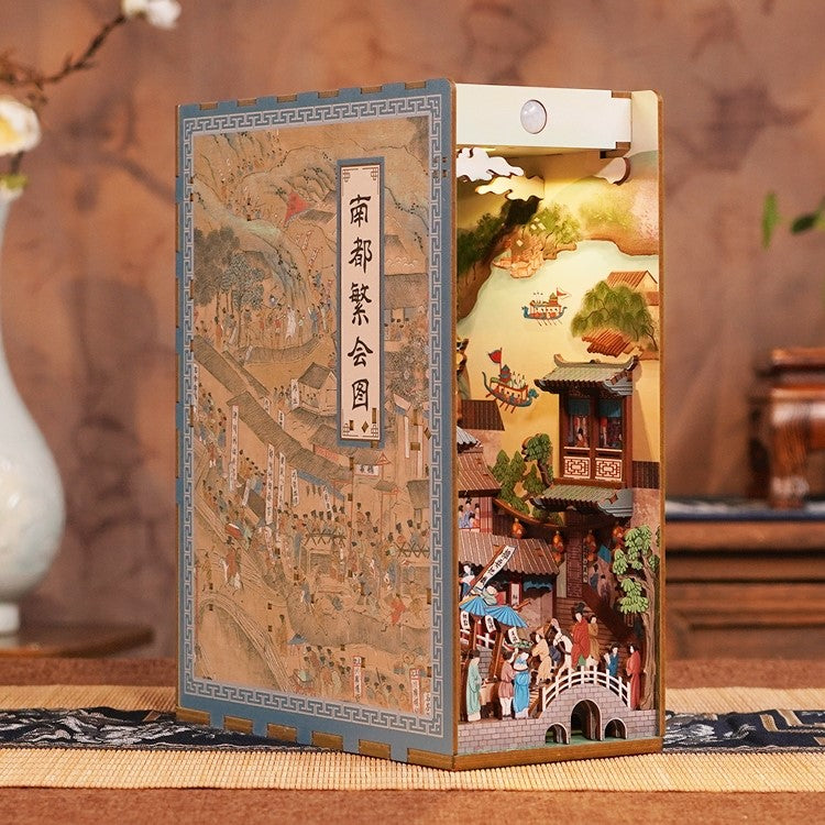 The Prosperous Nandu | DIY Book Nook Kit - DIYION
