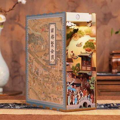 The Prosperous Nandu | DIY Book Nook Kit - DIYION